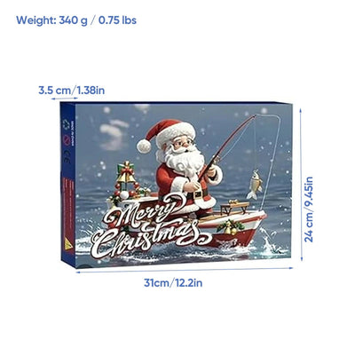 [Free Shipping Today]24 Days Christmas Countdown Fish Tackle Set