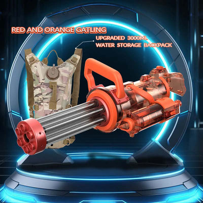 Super Rotating Gatling Electric Water Gun