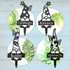 [Buy 2 Free Shipping] Garden Gnomes Plant Markers