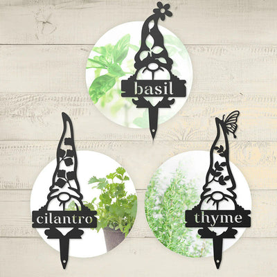 [Buy 2 Free Shipping] Garden Gnomes Plant Markers