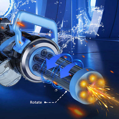Super Rotating Gatling Electric Water Gun