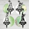 [Buy 2 Free Shipping] Garden Gnomes Plant Markers