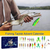 [Free Shipping Today]24 Days Christmas Countdown Fish Tackle Set