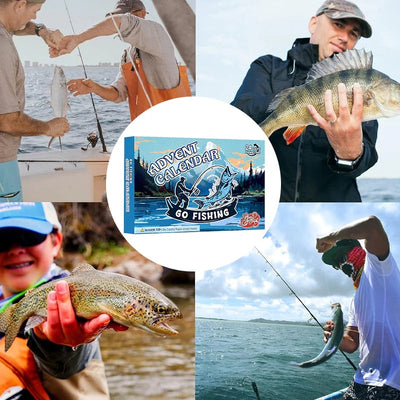 [Free Shipping Today]24 Days Christmas Countdown Fish Tackle Set